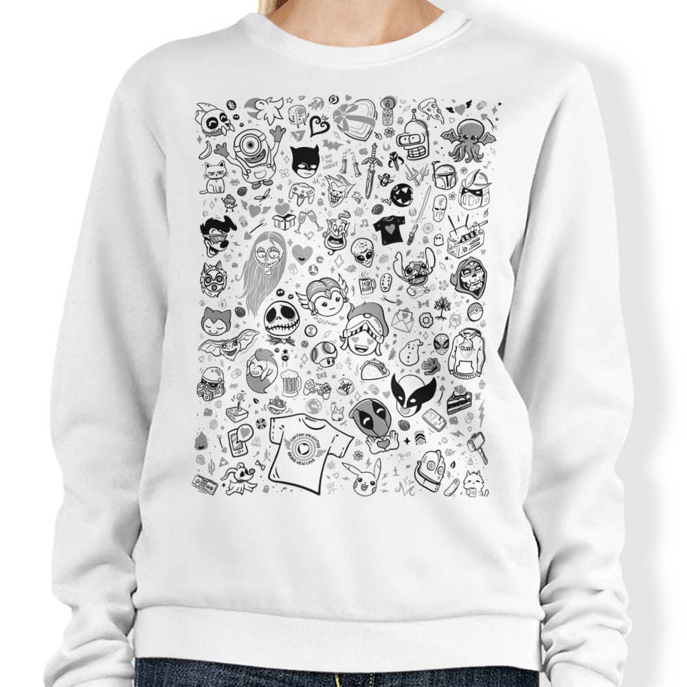 Charming Doodles - Cozy Sweatshirt