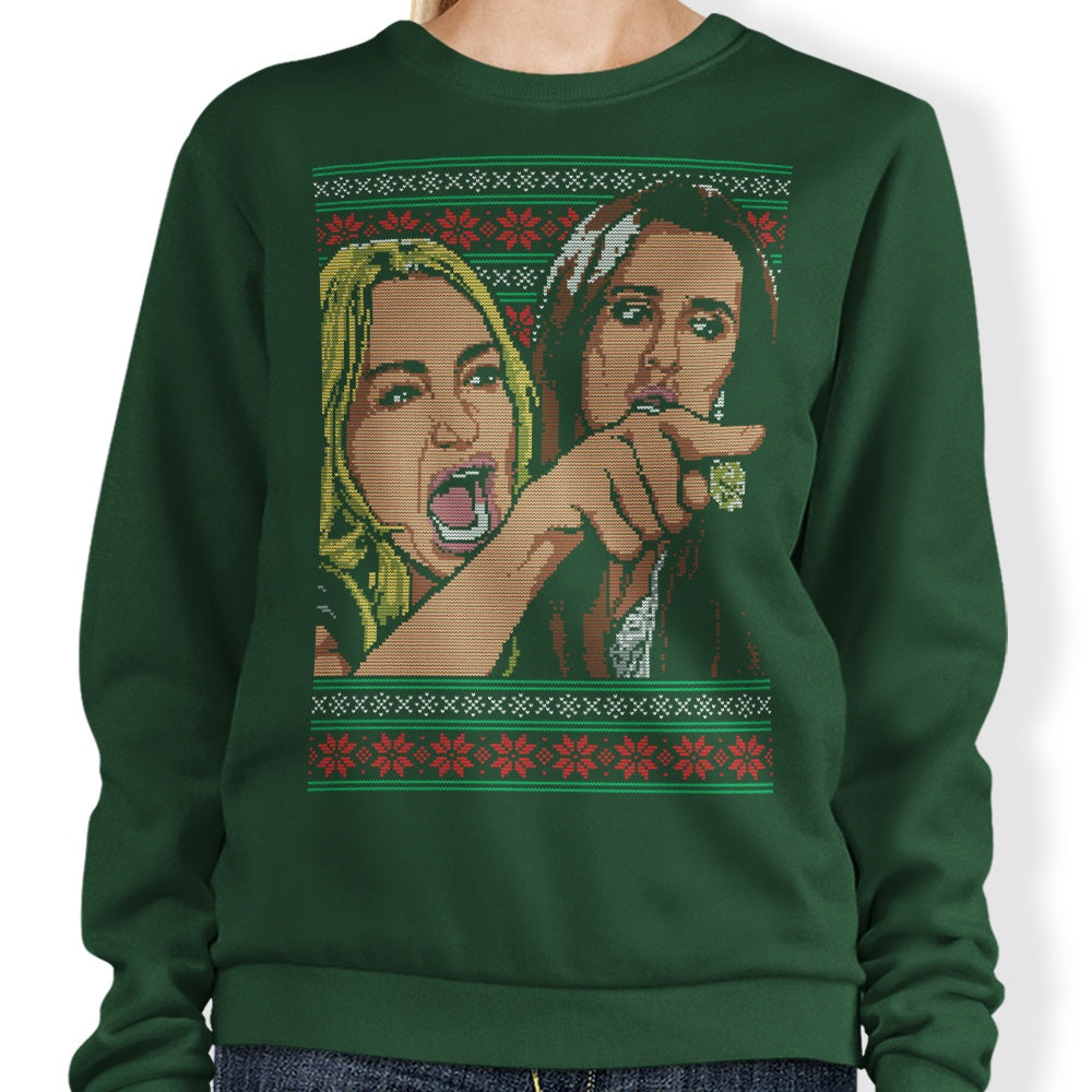 Ladies' Vocal Yelling Crewneck Sweatshirt Sweater