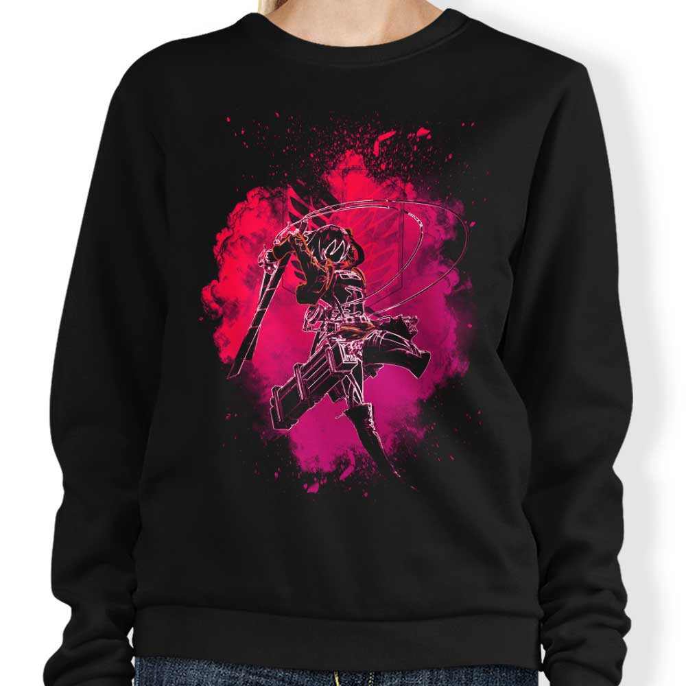 Soul-inspired Sweatshirt from the Ackerman Clan by Donnie Illustrations