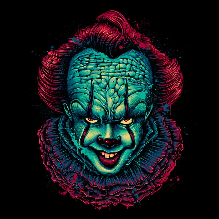 Terror Splash Crewneck Sweatshirt in S - 4XL Sizes