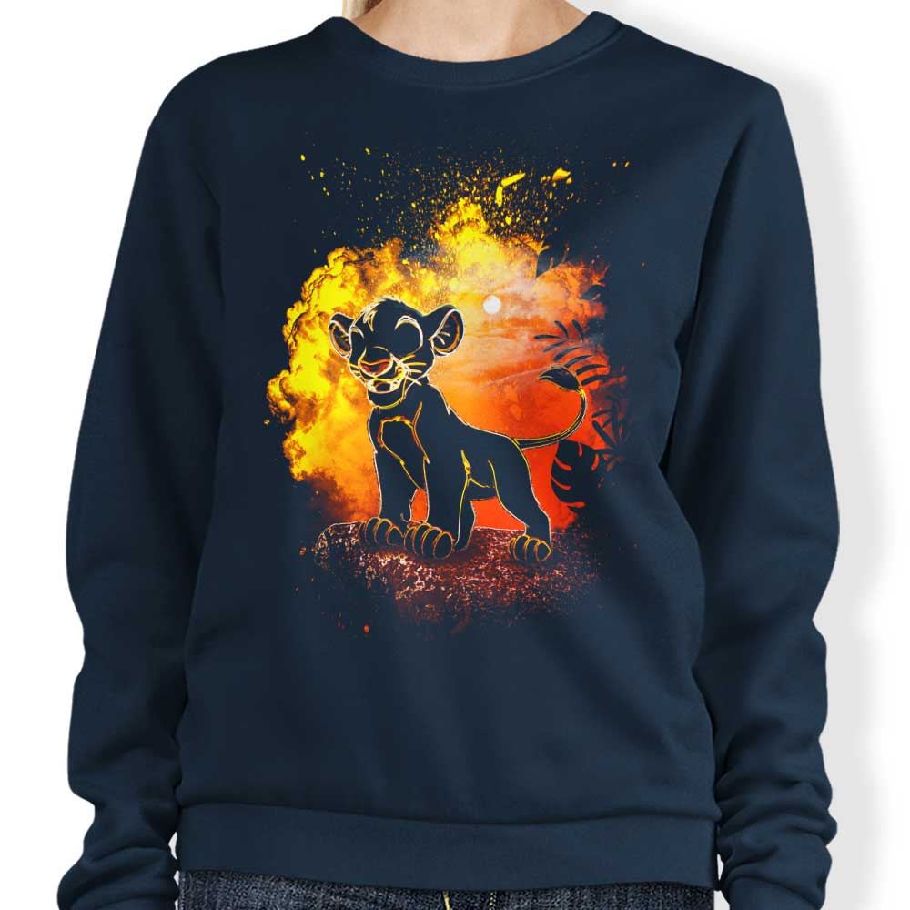 Donnie Illustrations' Prideful Soul Crewneck Sweatshirt in S - 4XL