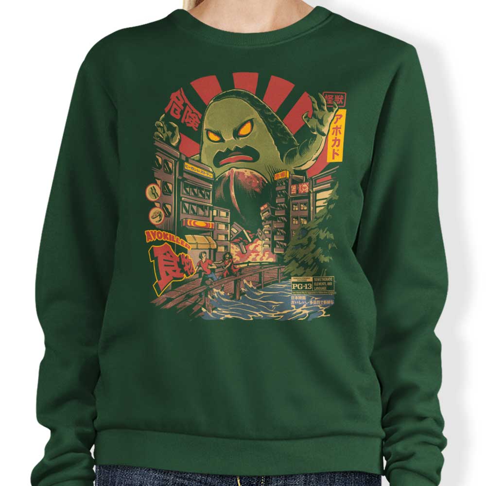 Ilustrata's Comfortable Avokiller Crewneck Sweatshirt in S - 4XL Sizes