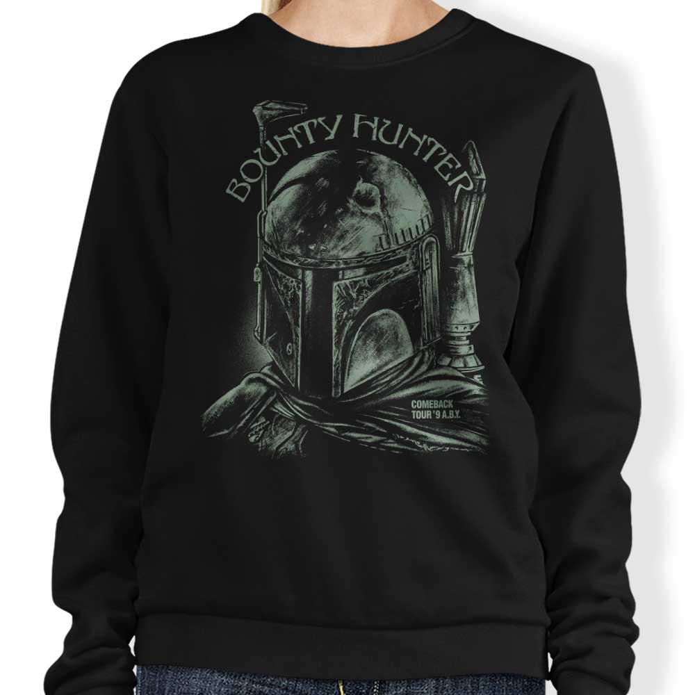 CappO's Bounty Hunter Comeback Tour Comfortable Crewneck Sweatshirt