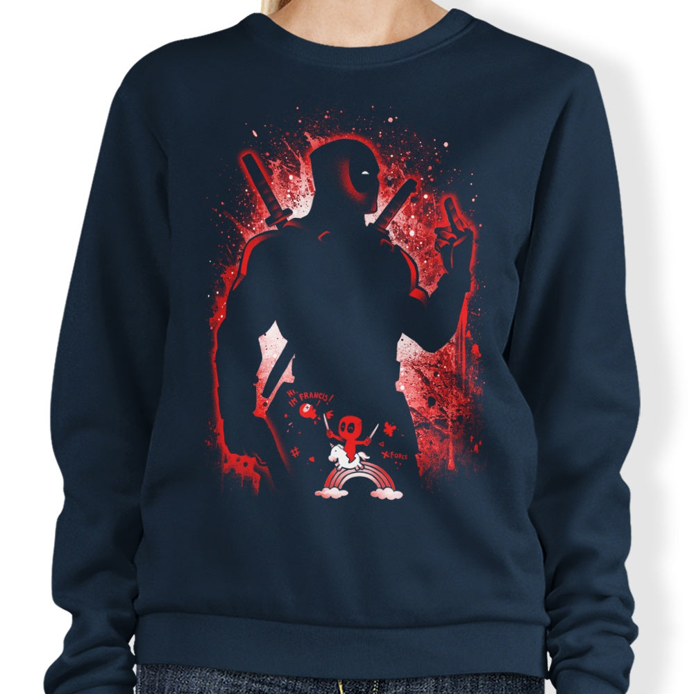 The Talkative Mercenary - Comfortable Sweatshirt