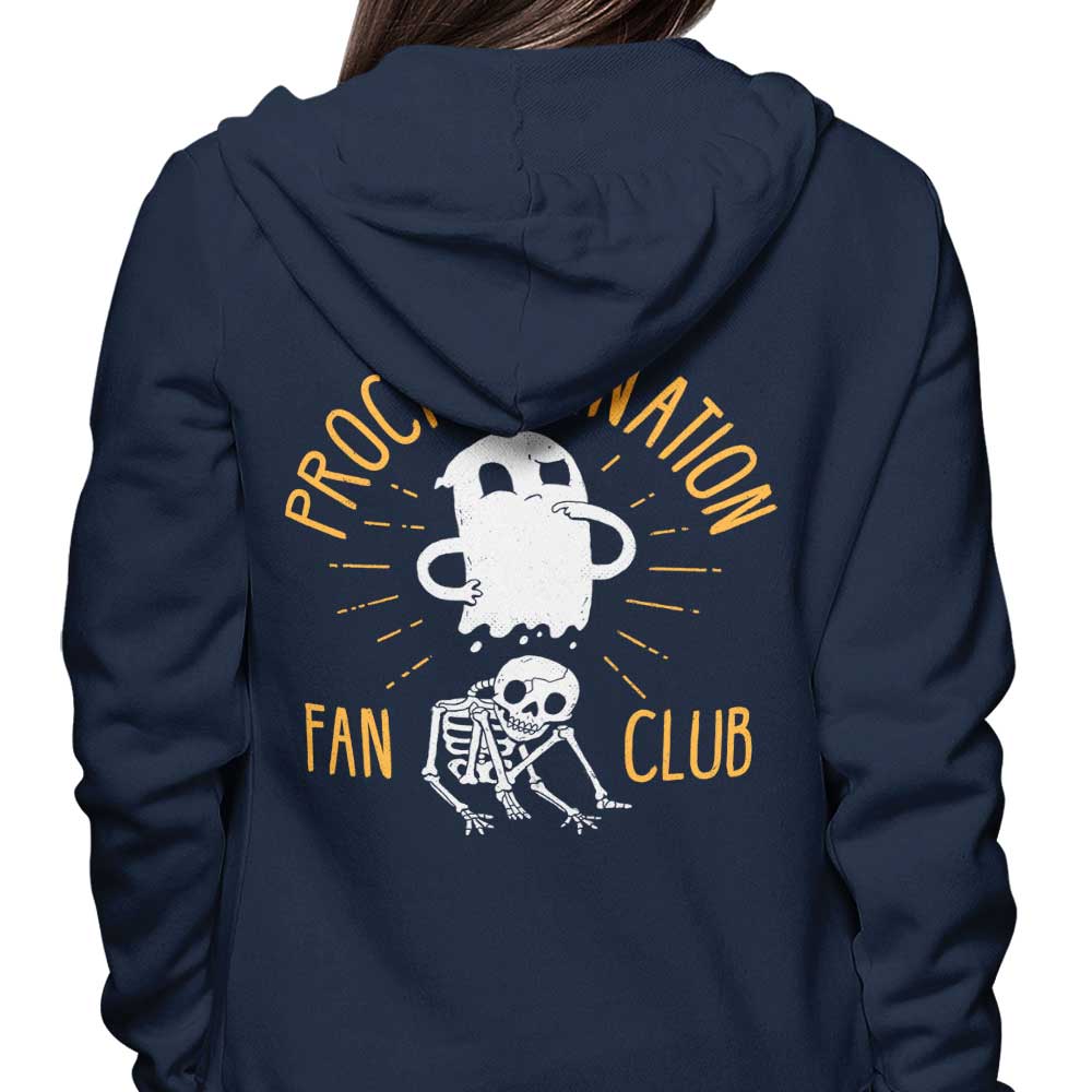 DinoMike's Procrastination Fan Club Comfortable Zip-Up & Pullover Hoodies