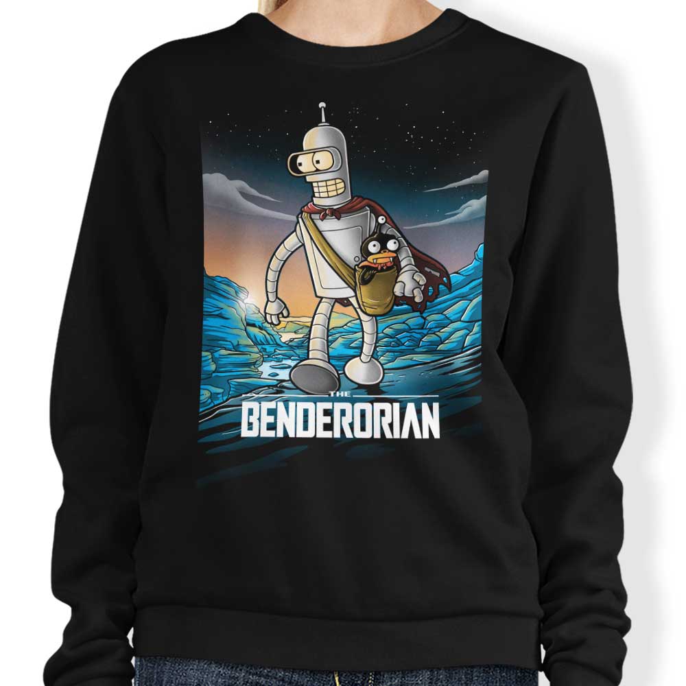 Trheewood's Comfortable Benderorian Crewneck Sweatshirt in S - 4XL Sizes