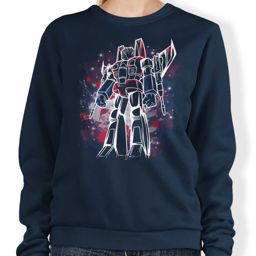 Soulkr's Stylish Inked Scream Crewneck Sweatshirt in S - 4XL Sizes