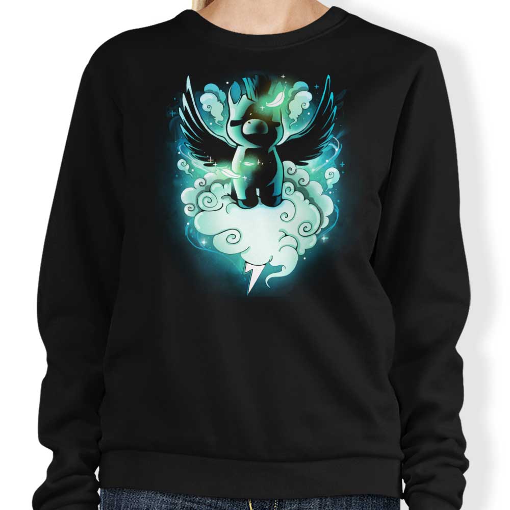 Vallina84 Pegasus Comfortable Crewneck Sweatshirt in S - 4XL Sizes