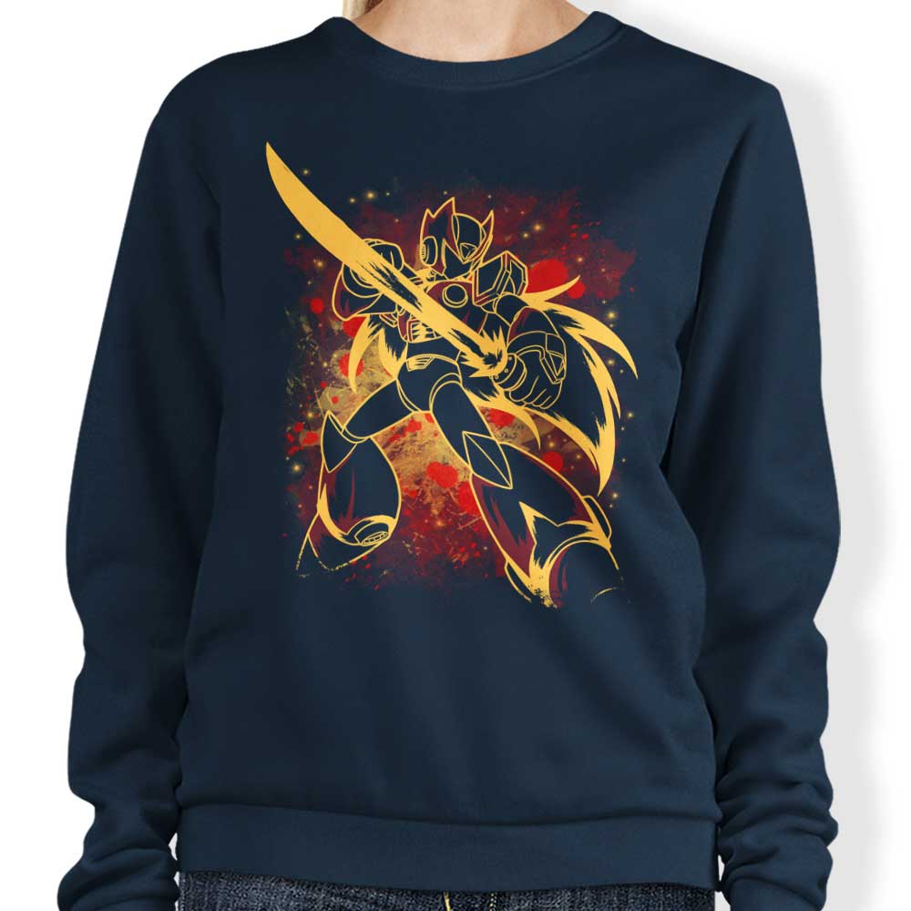 Soulkr Inked Zero Crewneck Sweatshirt for Men and Women
