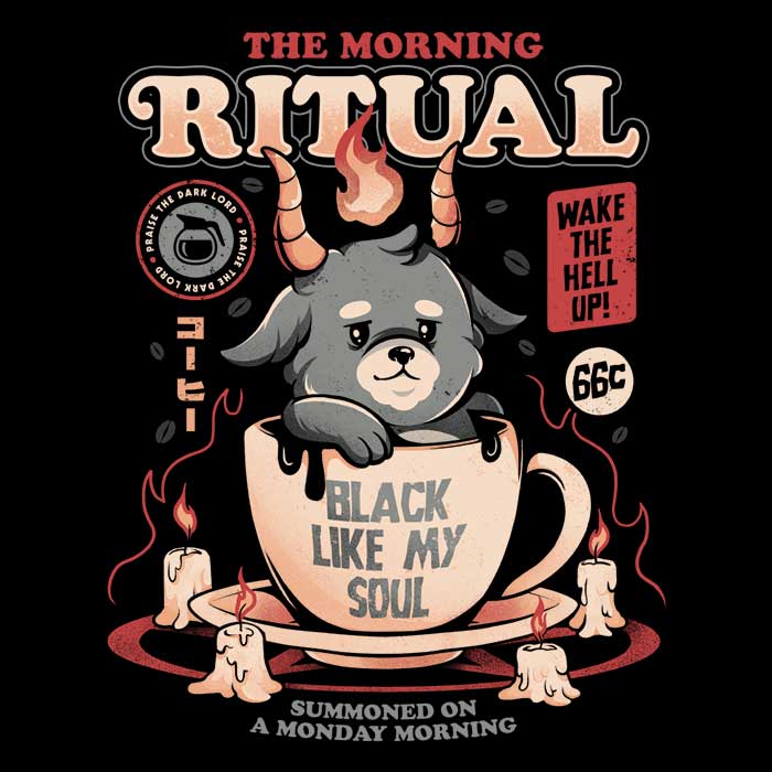 Edu.ely's Comfortable Morning Ritual Crewneck Sweatshirt in S - 4XL