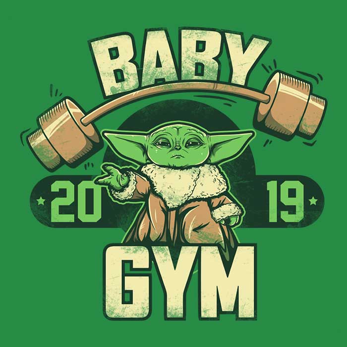 Soulkr Baby Gym Comfortable Crewneck Sweatshirt Sizes from S to 4XL