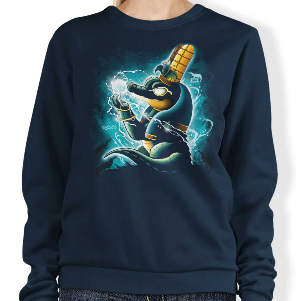 Vallina84's Sobek Crewneck Sweatshirt for All Sizes