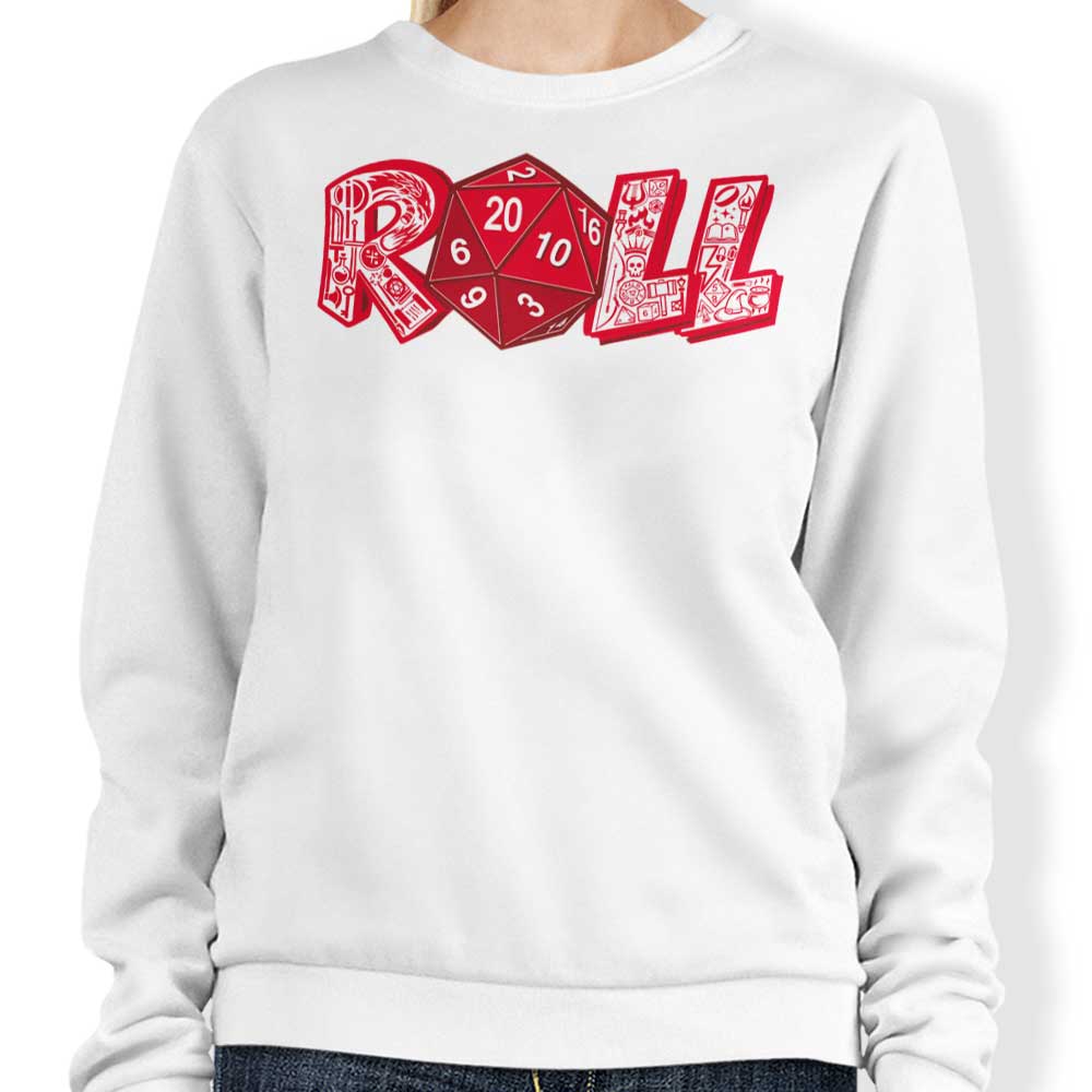 Samiel's Comfortable Roll Crewneck Sweatshirt in S to 4XL Sizes