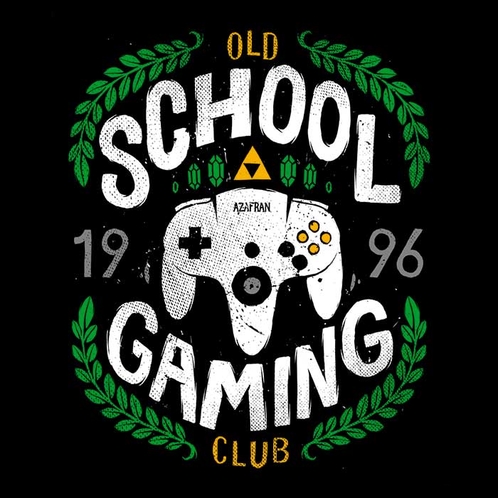 Azafran's 64 Gaming Club Crewneck Sweatshirt in S - 4XL Sizes