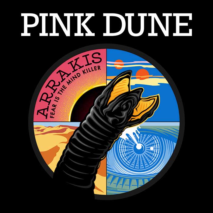Stylish Pink Dune Crewneck Sweatshirt in S - 4XL Sizes