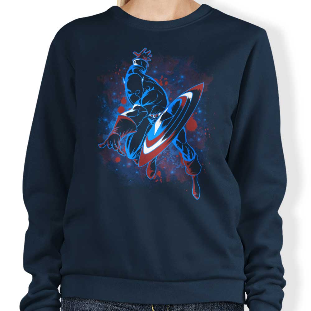 Inked Captain Crewneck Sweatshirt for All Sizes