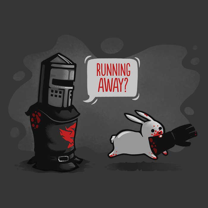 Comfortable Running Away Crewneck Sweatshirt in S - 4XL Sizes