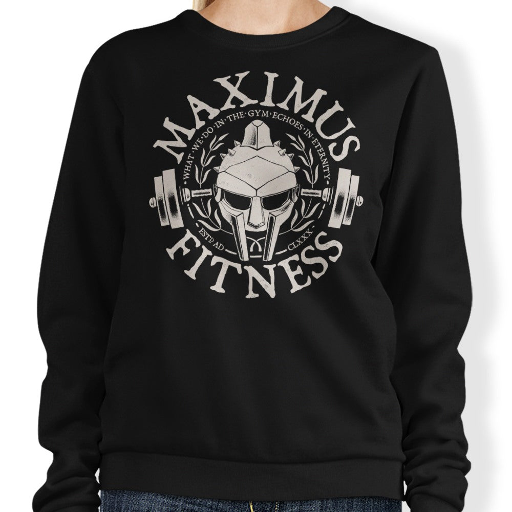 Maximus Fitness High - Quality Sweatshirt for Fitness Enthusiasts