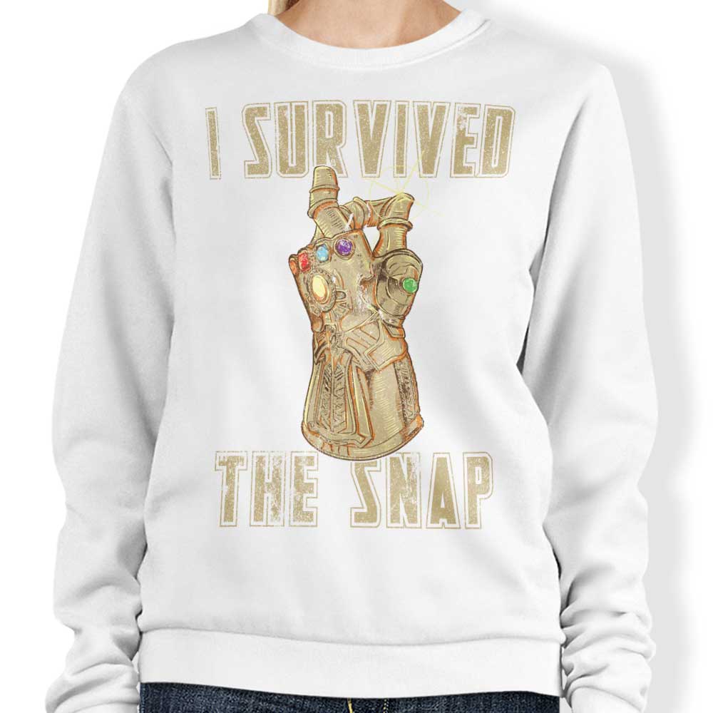 Survived the Decimation - Legendary Phoenix Crewneck Sweatshirt for All Sizes