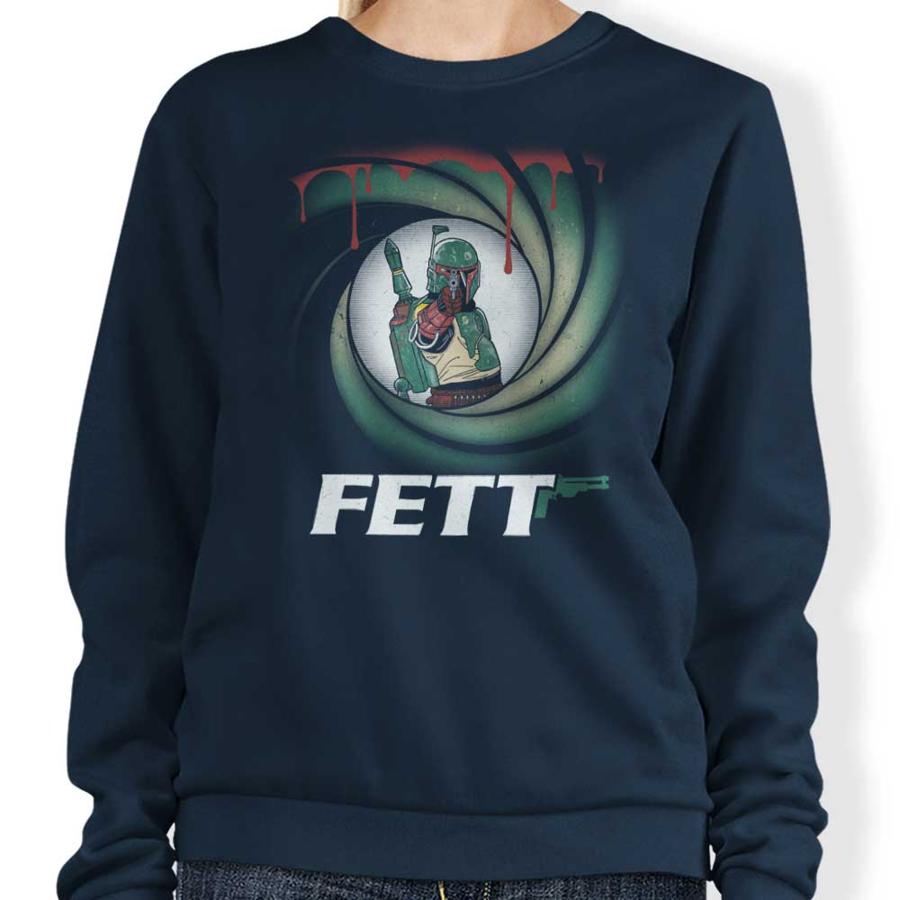 Agent Fett Crewneck Sweatshirt for All Sizes