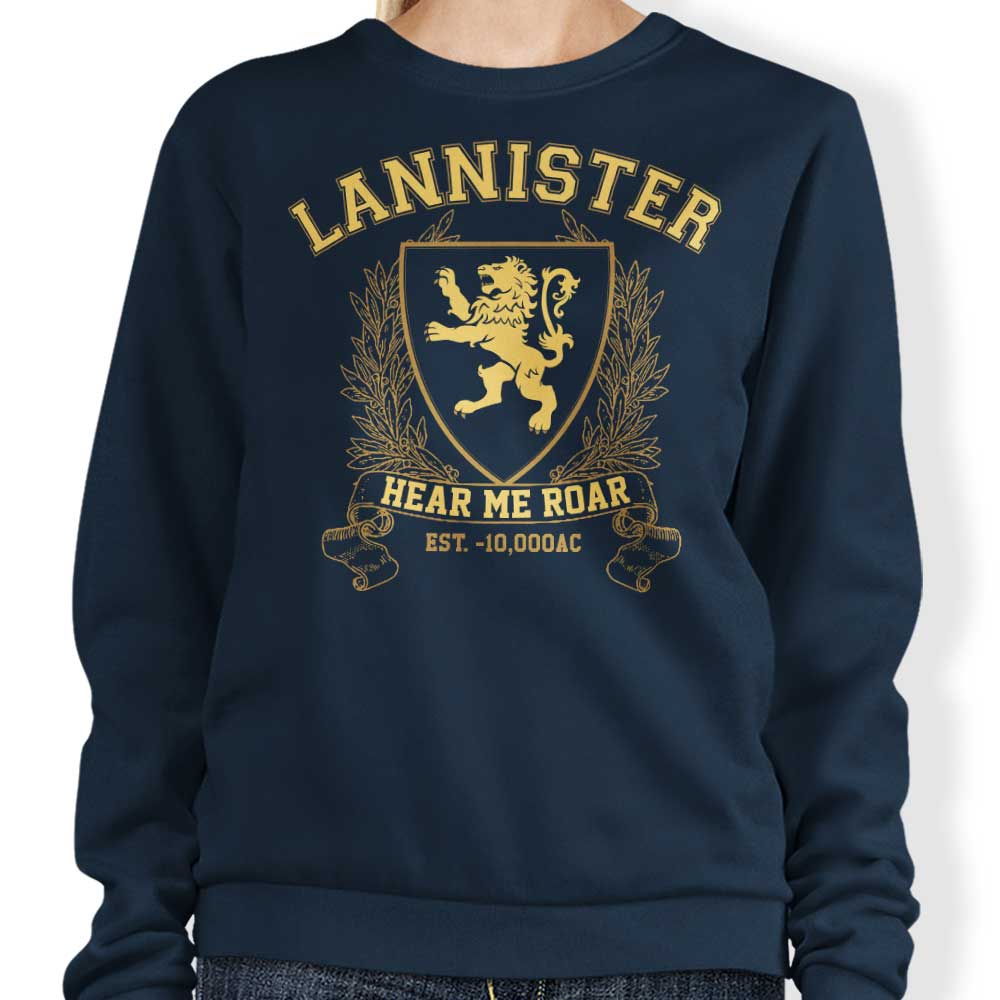 Digital Phoenix Lannister University Crewneck Sweatshirt for All Sizes