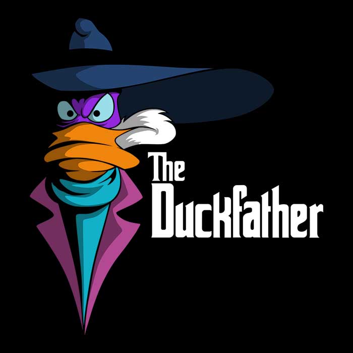 The Duckfather Branded Zip-Up and Pullover Hoodies by Firebeard