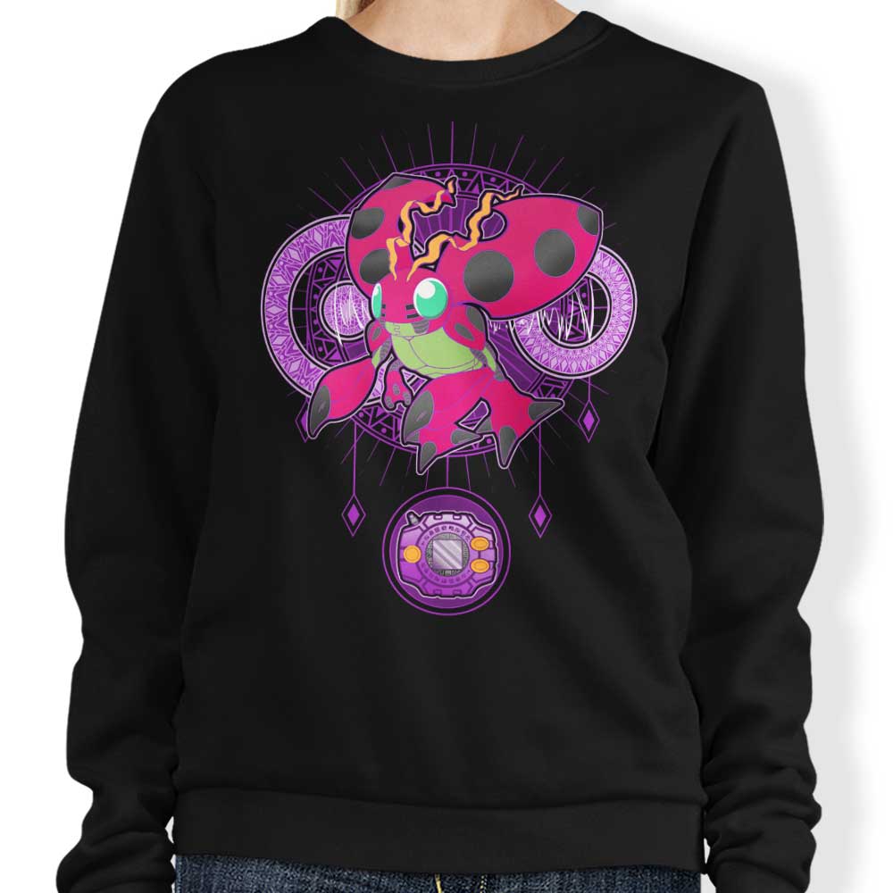 Knowledge Crest - High - Quality Crewneck Sweatshirt