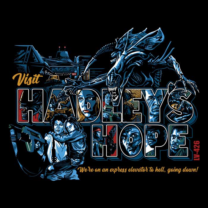 Comfortable Visit Hadley's Hope Crewneck Sweatshirt in S - 4XL Sizes