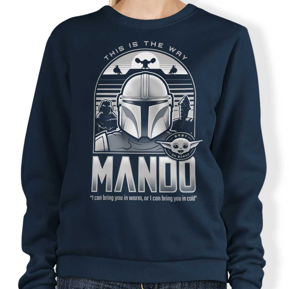Stationjack's Mando and Friends Crewneck Sweatshirt - Available in S to 4XL Sizes
