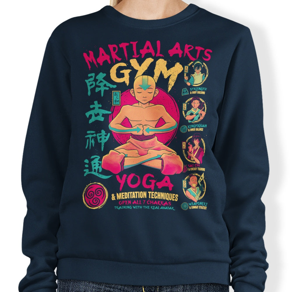 Martial Arts Training Gym Sweatshirt for Fitness Enthusiasts