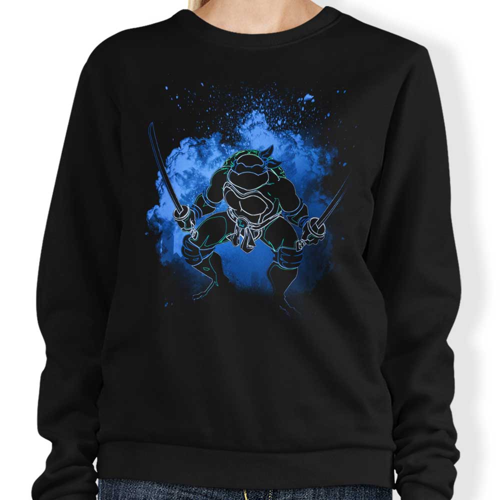 Donnie Illustrations' Blue Soul Crewneck Sweatshirt - S to 4XL Sizes