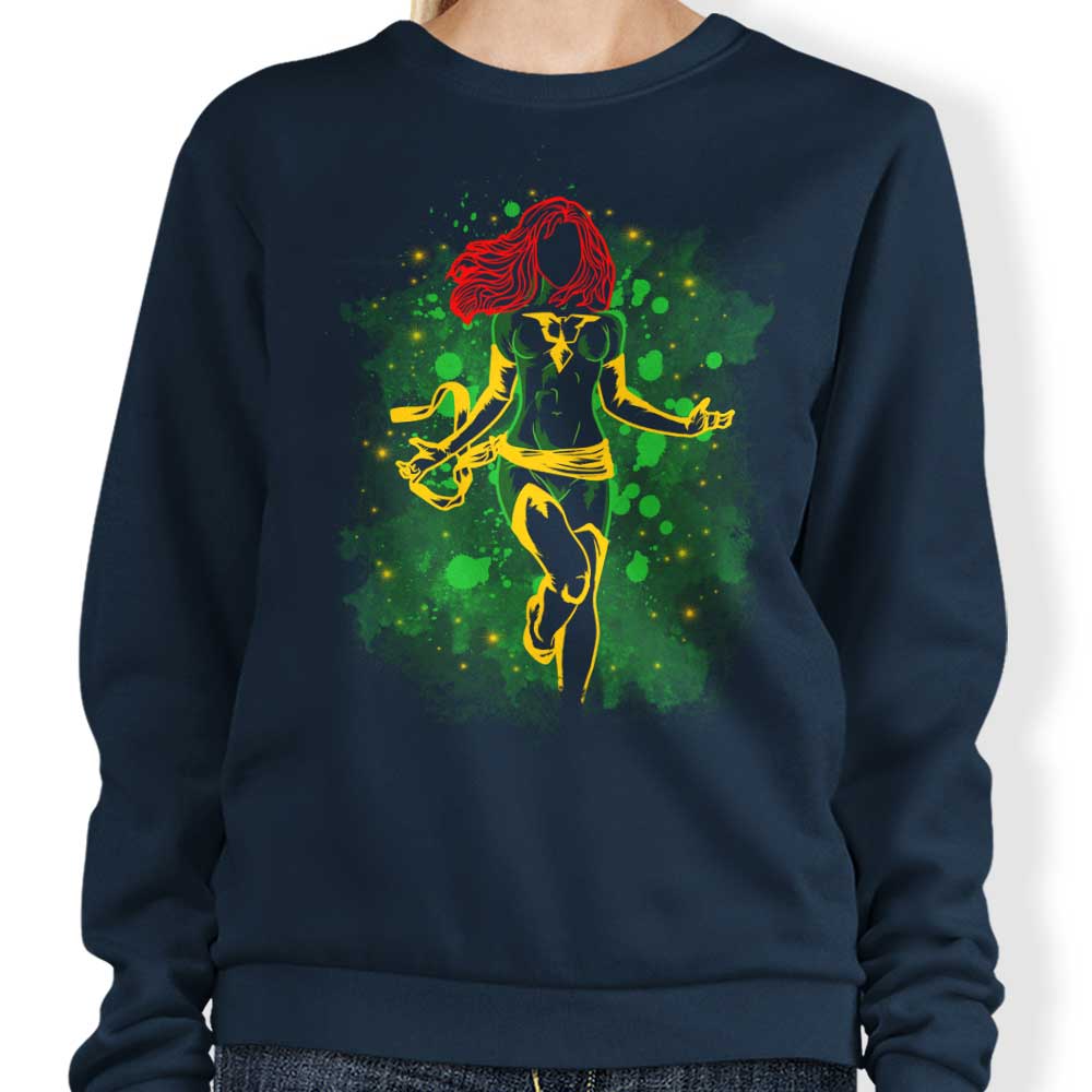 Soulkr's Stylish Inked Telepath Crewneck Sweatshirt in S - 4XL Sizes