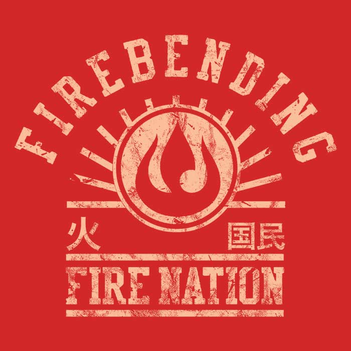 FanFreak's Fire and Power Crewneck Sweatshirt in S - 4XL Sizes