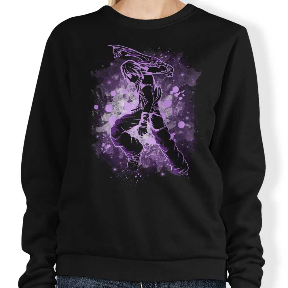 Soulkr's Stylish Inked Key Wielder Crewneck Sweatshirt - S to 4XL Sizes