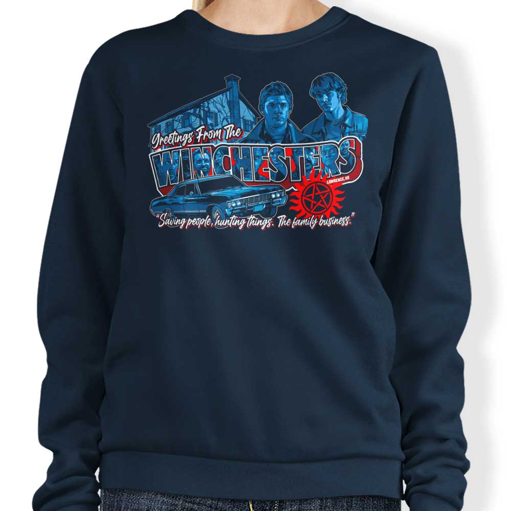 Lawrence Greetings - Stylish Sweatshirt from GoodIdeaRyan