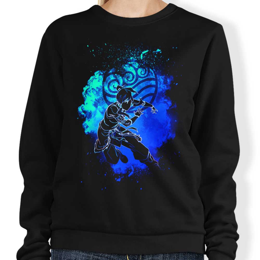 Korra Soul-themed Crewneck Sweatshirt for Fashion Lovers