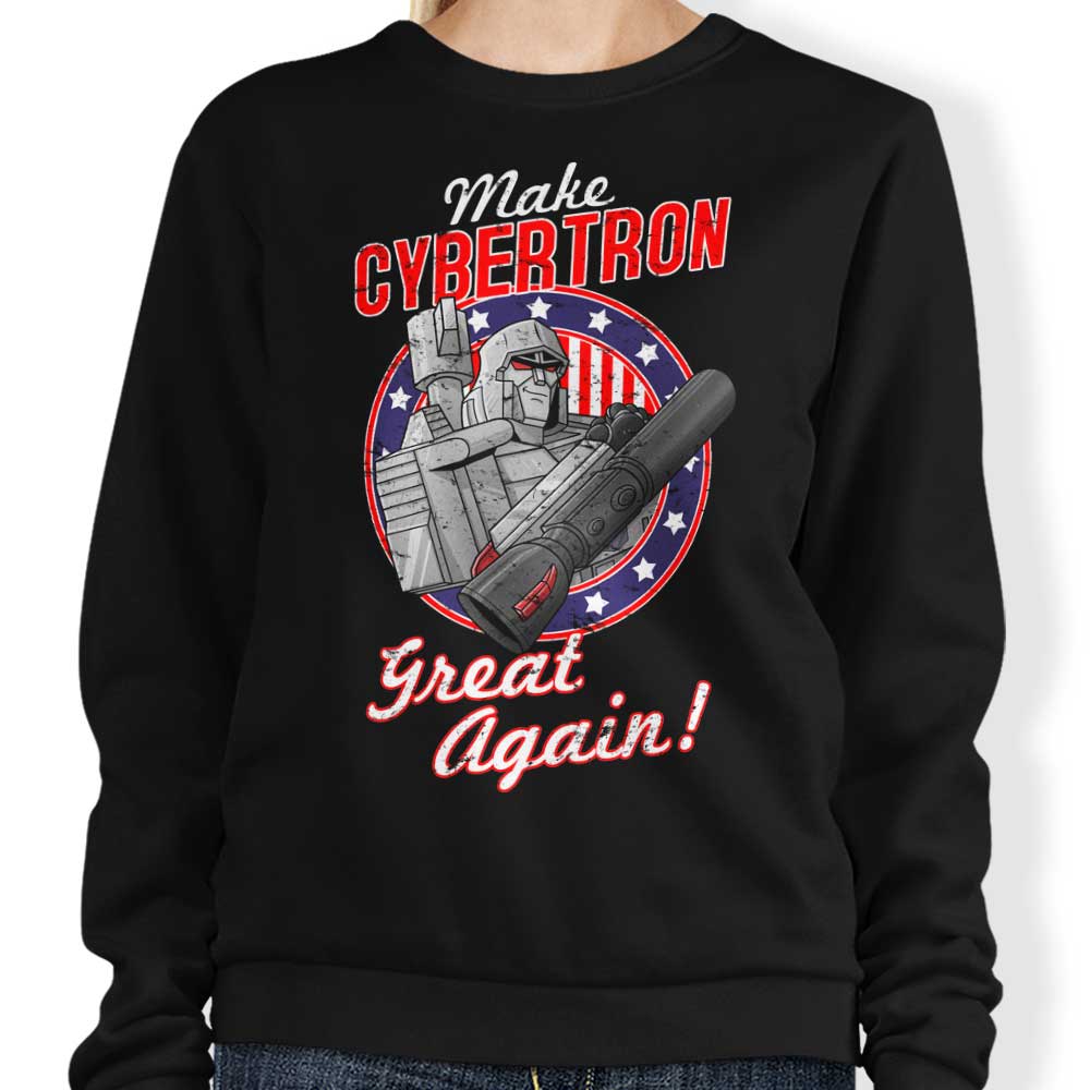 Skullpy's High - Quality 'Make Cybertron Great Again' Crewneck Sweatshirt