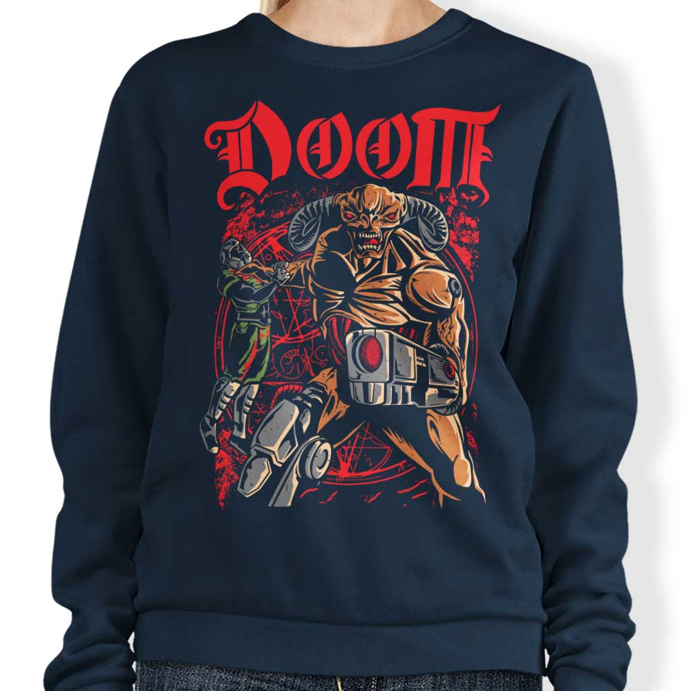 Dracula Byte's Slayers and Demons Crewneck Sweatshirt in S - 4XL Sizes