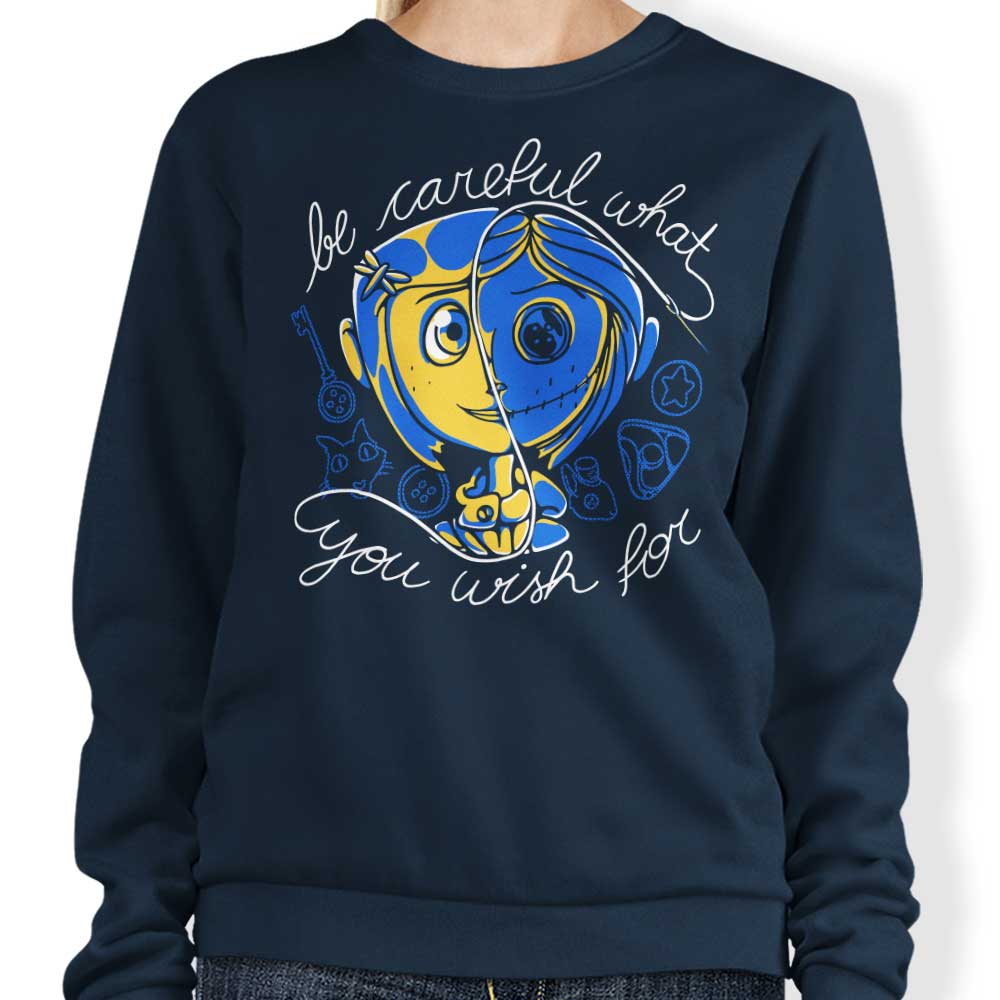 Plastic Dino's Thoughtful Wish Crewneck Sweatshirt for Comfortable Wear