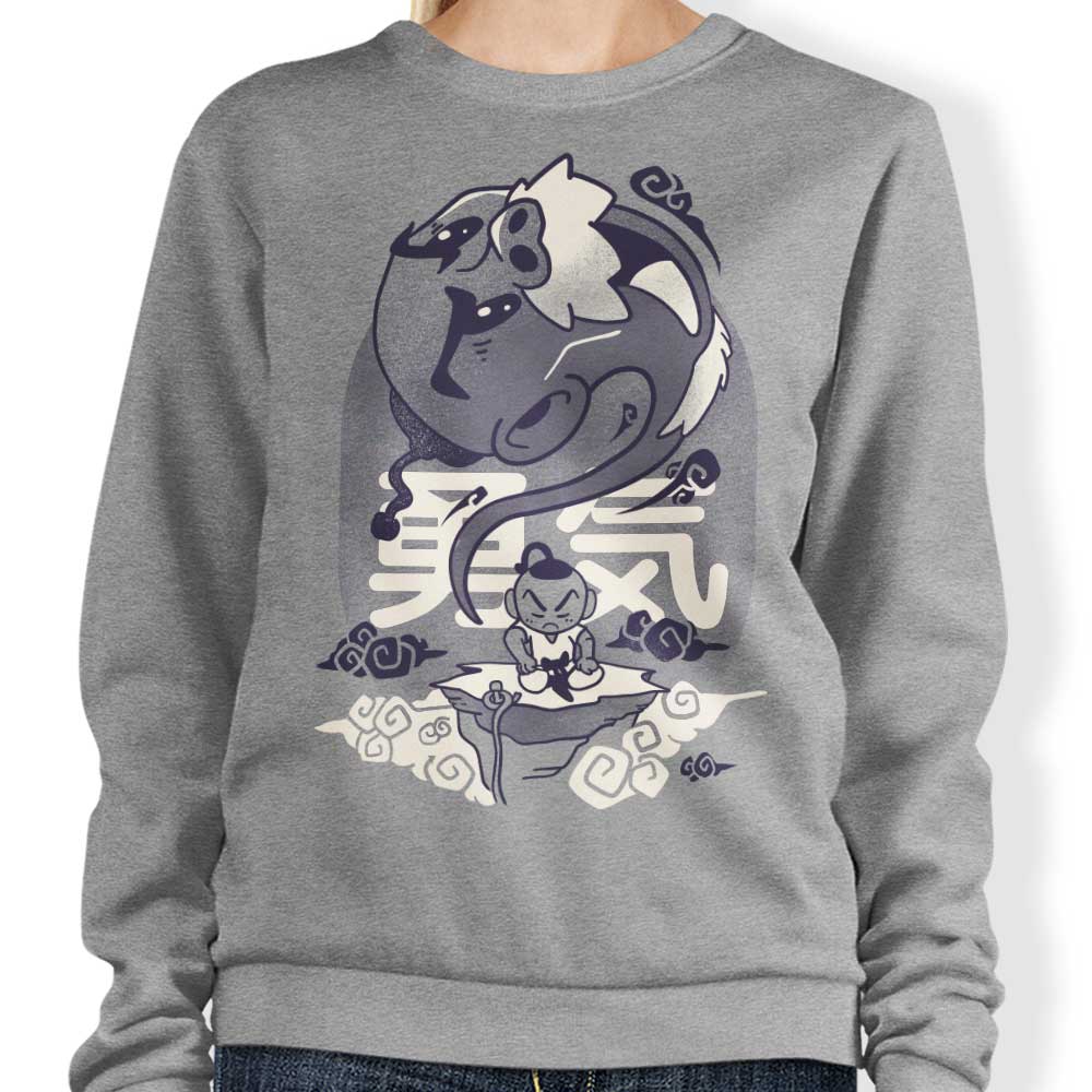 Sketchdemao's Crewneck Sweatshirt - Facing the Challenge