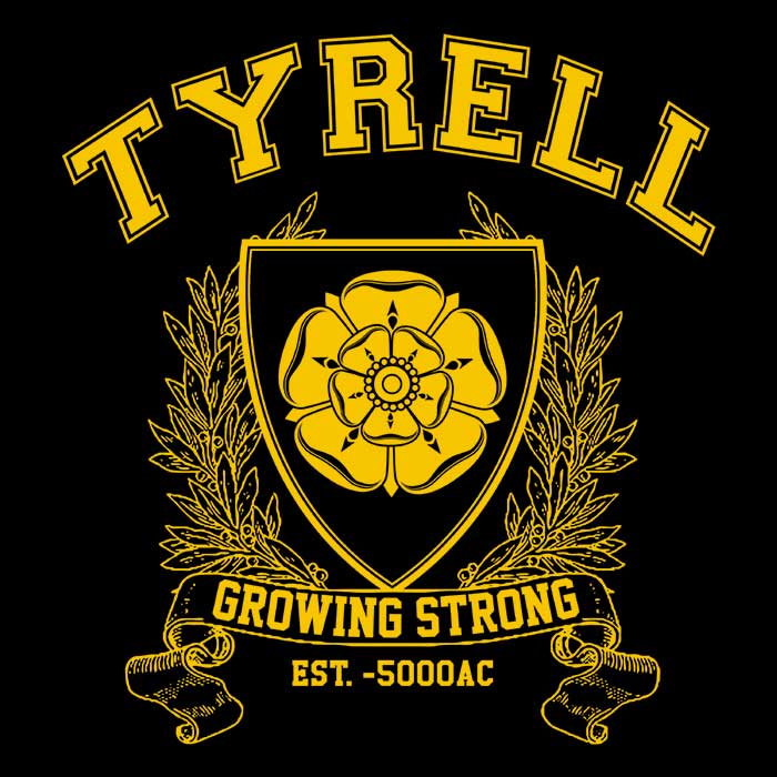 Digital Phoenix's Tyrell University Comfortable Crewneck Sweatshirt in S - 4XL Sizes
