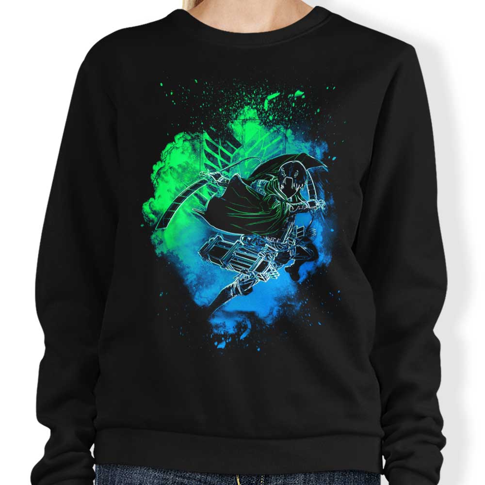 Donnie Illustrations Squad Captain's Spirit Crewneck Sweatshirt