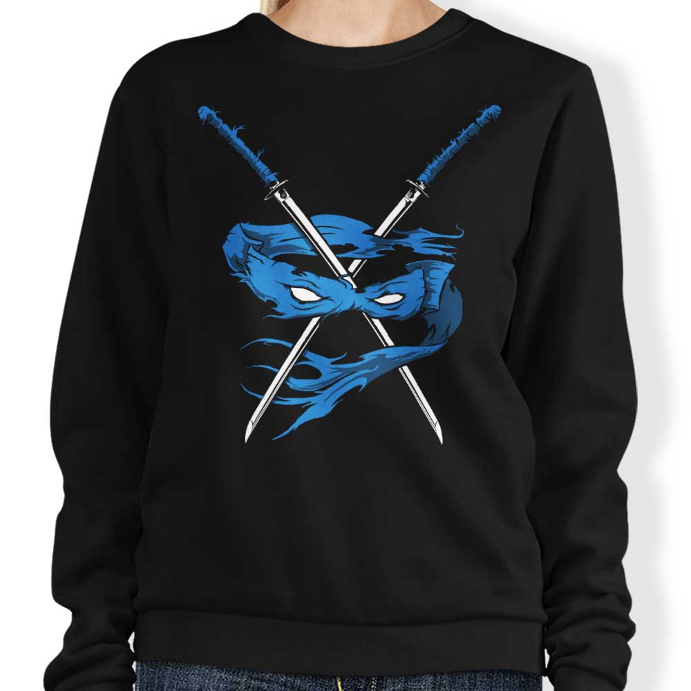 TwistMedia Blue Fury 8.5-ounce Crewneck Sweatshirt in S - 4XL Sizes