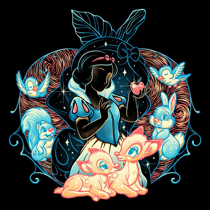 Glitchygorilla's 'Fairest in the Night' Cozy Sweatshirt