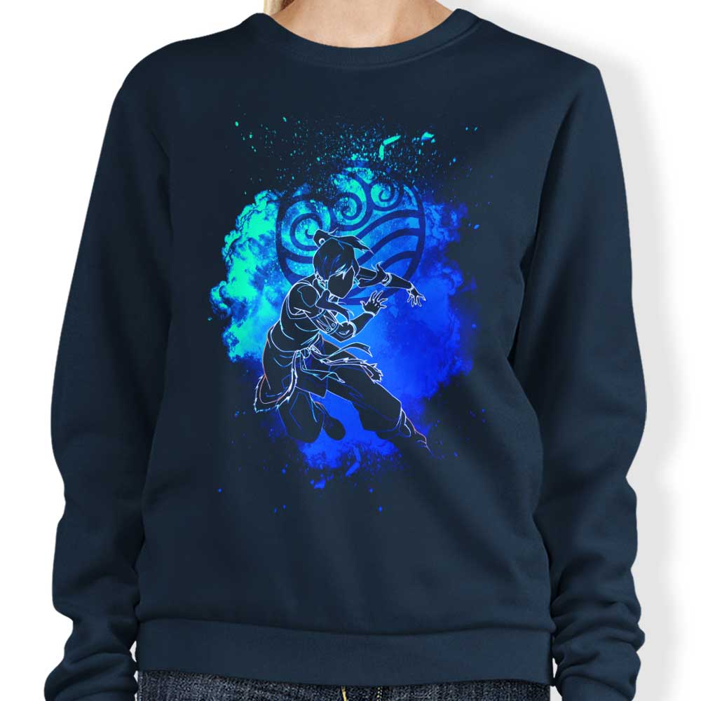 Korra Soul-themed Crewneck Sweatshirt for Fashion Lovers