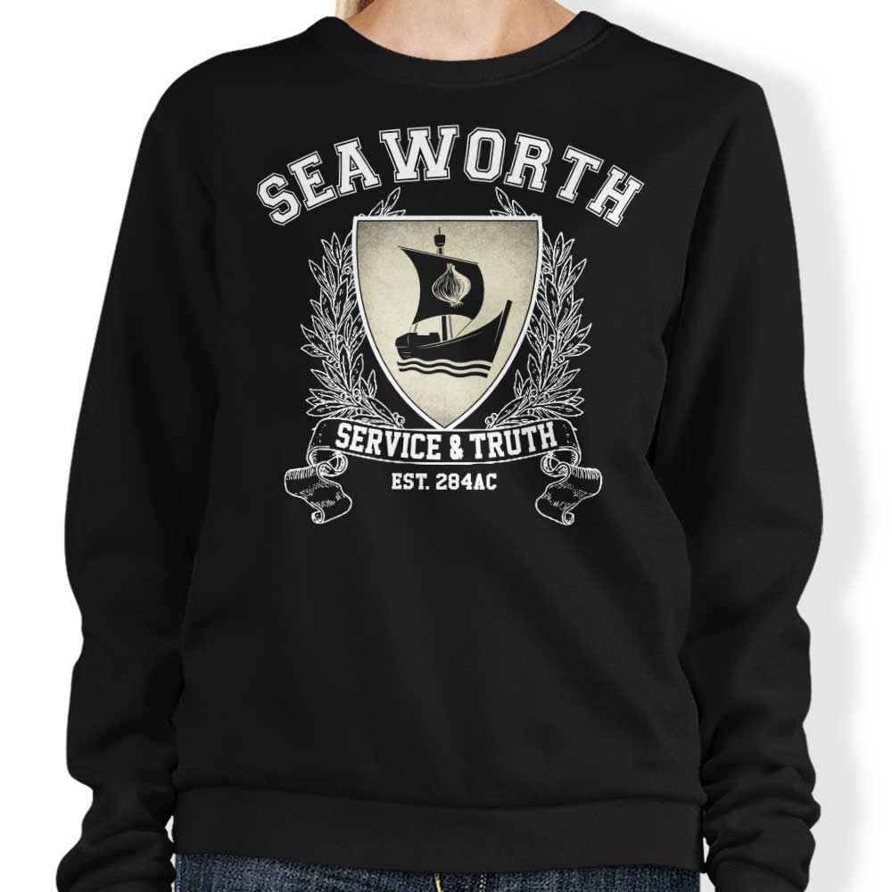 Digital Phoenix's Seaworth University Comfortable Crewneck Sweatshirt, S - 4XL