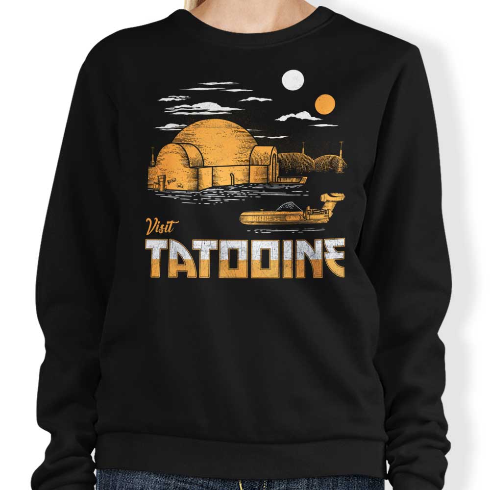 Rocketman's 'Visit Tatooine' Crewneck Sweatshirt for Cosy Wear