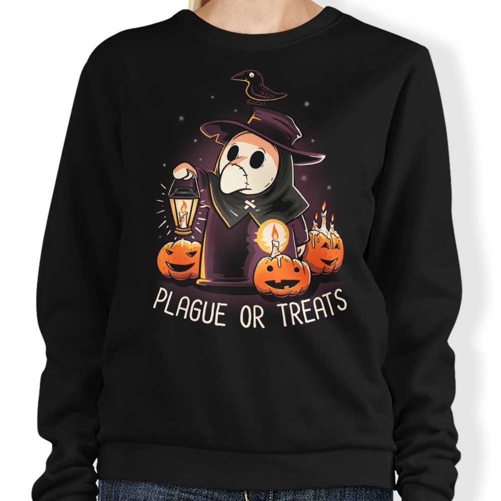 Plague or Treat Crewneck Sweatshirt - A Stylish and Comfortable Choice from Koalatees