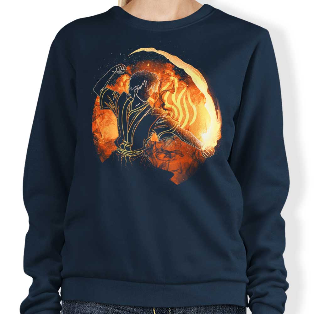 Donnie Illustrations' Fiery Fire Soul Sweatshirt