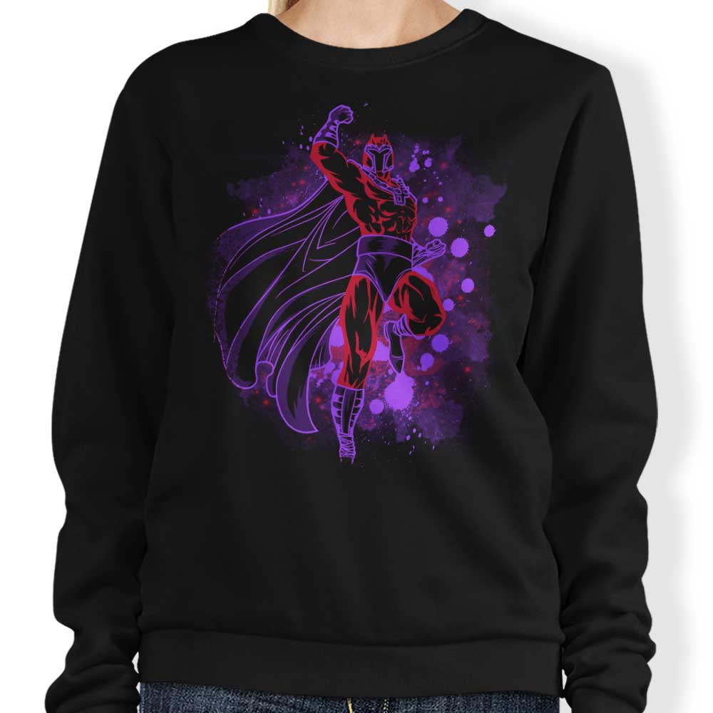 Soulkr's Stylish Inked Magnetism Crewneck Sweatshirt - S to 4XL Sizes